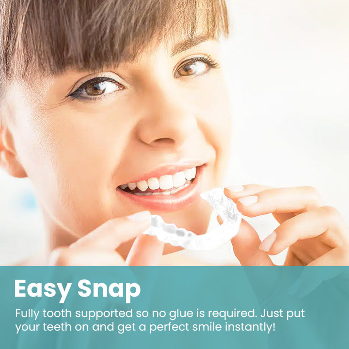 Ceoerty™ QuickSmile Adjustable Snap Dentures